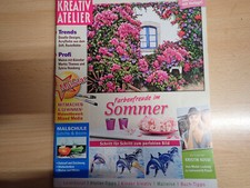 Zeitschrift - Mein Kreativ Atelier - Nr. 67 Farbenfreude im Sommer - Malen 2014