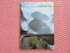 Ansichtskarte Postkarte AK Norwegen Latefoss Hardanger Ruten Odda Roldal 