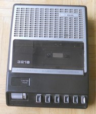 Vintage PHILIPS EK3218 Cassettenrecorder 1975 70er Jahre
