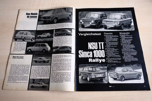 Mot 1970 simca 1000 - 14/1970, rallye