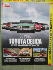 auto zeitung 50 Jahre Toyota Celica Sonderheft Beilage TA 28 TA22 GT,TA 40,TA60