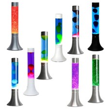 Retro Lavalampe Tisch YVONNE inkl. Leuchtmittel Magma Deko Leuchte