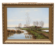 Gien Brouwer (1944) Ölbild