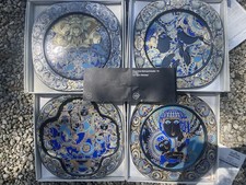 8 Rosenthal Sammlerteller, B. Wiinblad, Glas, Porzellan; Mehudin Künstlerteller