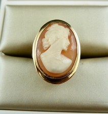 Ring Gold 585/- mit Muschel