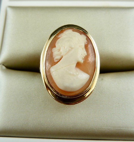 Ring gold 585 mit muschel - gold, 585/-