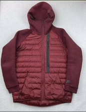 NIKE Tech Fleece 800 Aeroloft Bomber M rot NSW Jacke Daunen Berlin ACG Red psg 