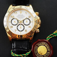  ROLEX DAYTONA El Primero 18ct Gelbgold 16518 mit Goldfaltschl. und Zertifikat