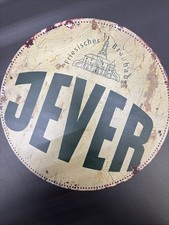 Jever Blechschild Rund