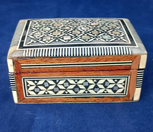 Edle holz schmuckschatulle mit - edle,