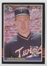 1985 Donruss Pete Filson #607