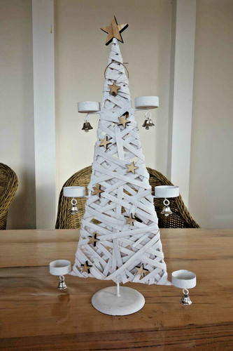 Dekosäule tannenbaum - dekosäule,