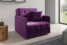 Sofasessel YORK I 1-Sitzer Schlafsofa Jugendsofa mit Schlaffunktion