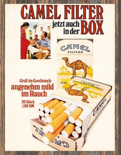 Camel zigaretten reklame - zigaretten,