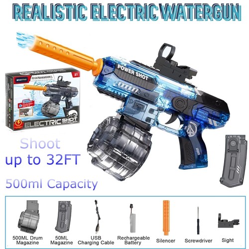 Electric water gun realistic - gun,