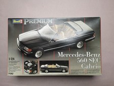 Mercedes Benz 560 SEC Cabrio Revell Premium #7182 1:24 gebraucht