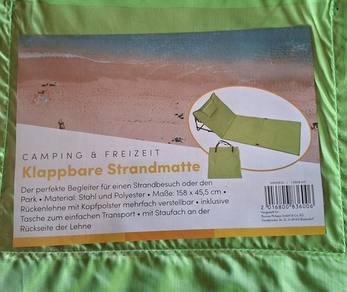 Strandmatte strandstuhl - ,