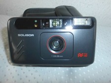 Soligor AF 40 Mini Kamera Fotokamera Analog mit Tasche Filmkamera Camera
