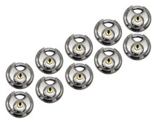 10x Vorhängeschloss