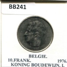 10 FRANCS 1976 DUTCH Text