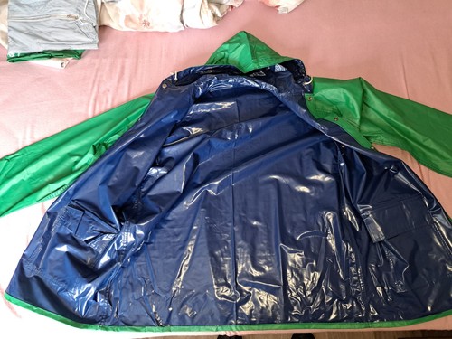 Pvc regenjacke gummi - regenjacke,