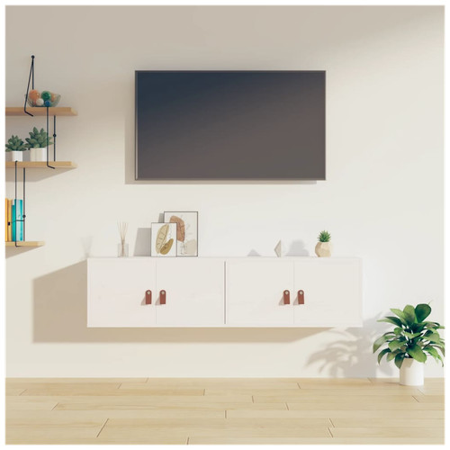Hängeschrank weiß massiv