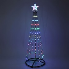 Lichter Baum 154 LED -Farbe per Fernbedienung -150cm Weihnacht Außen Beleuchtung