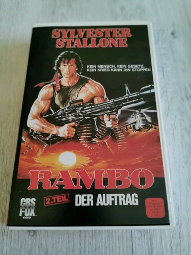 Vhs rambo der auftrag - rambo,