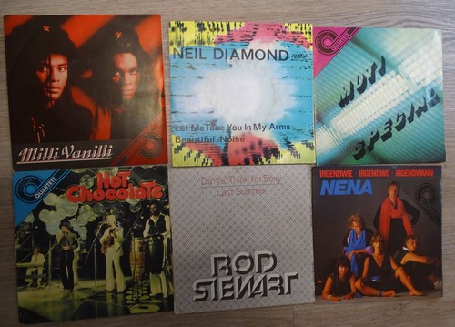 Vinyl amiga singles - vinyl, 6