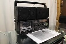 TOSHIBA RT-8710S STEREO RADIO CASSETTE RECORDER GHETTOBLASTER BOOMBOX JAPAN