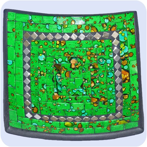 Mosaikschale tonschale - mosaikschale,