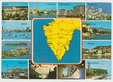 AK MAP, Landkarte, Umgebungskarte **ISTRA - CROATIA**