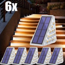 6x Solar Treppenlicht Treppe