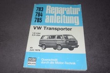 Reparaturanleitung Reparaturhandbuch VW T3 Transporter 1.6/2.0 ab Juni 1978
