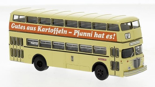 Brekina stadtbus büssing d2u - stadtbus,