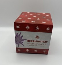 Herrnhuter Stern Sonderedition 2025 Violett 8cm Weihnachtsstern Deko
