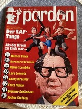 PARDON Satire Zeitschrift Magazin 7 Juli 1975