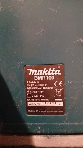 Makita bmr 100 - makita, baustellenradio