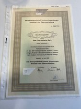 SAP AG Walldorf, Vorzugsaktie