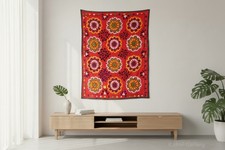 200x155 cm hand bestickte