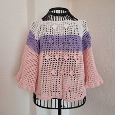 Sommerpulli Netzshirt Gr