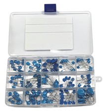 Hochspannungs Keramikkondensator Set - 0,047nF-22nF - 1KV 2KV 3KV - 150Teile 