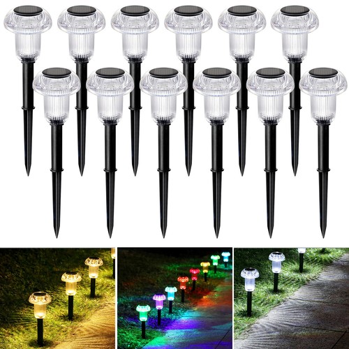 12x led solarleuchte - 6-12x,