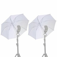 2× Foto Studioschirm 33"