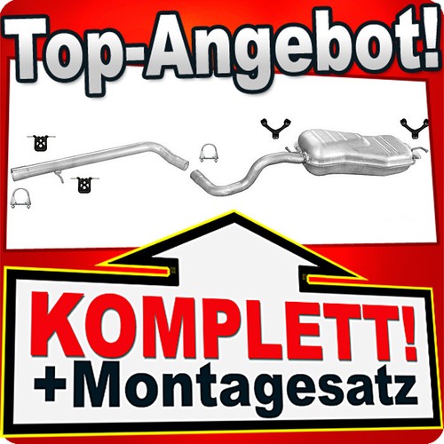 Auspuff für seat - für, leon