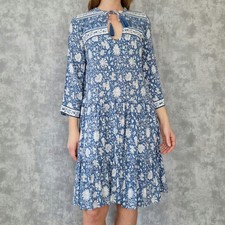 H&M Kleid Gr 36 S Blumenkleid