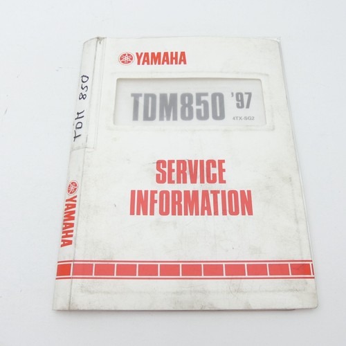 Yamaha tdm 850 - tdm, service