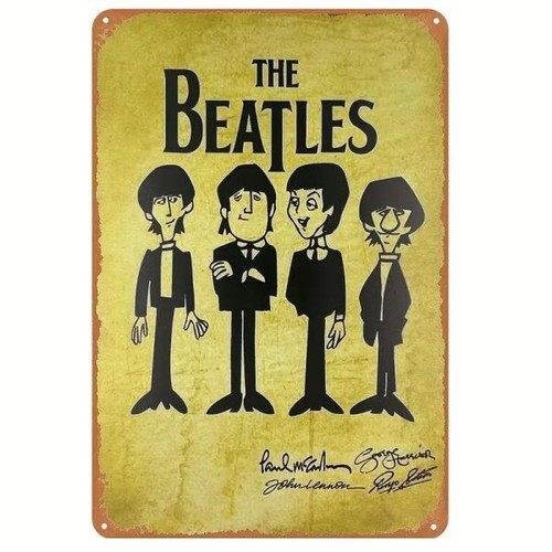 Blechschild the beatles - blechschild,