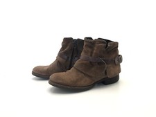 Zign Damen Stiefel Stiefelette Ankle Boots Braun Gr. 40 (UK 6,5)