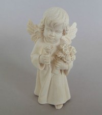 Engel mit Blumen 4 cm hoch